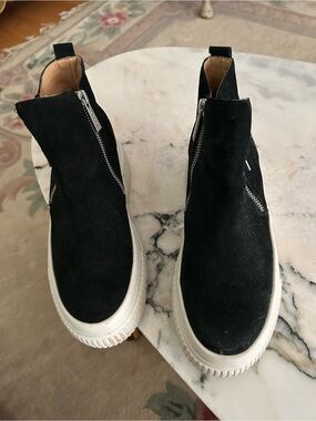 Luke New J Slides black booties SZ 6.5 BB:342